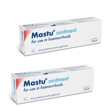 2 PACK Mastu Ointment for hemorrhoids 30 g Stada  - £30.53 GBP