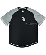 NWT Genuine Merchandise Chicago White Sox Black Mesh Jersey appliqué V N... - £23.59 GBP