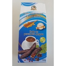 GREEK CYPRUS CAROB COFFEE HOT AND COLD ROASTED BY AMALIA 2X100g - £20.10 GBP