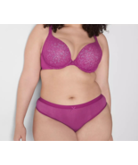 Lane Bryant CACIQUE Cotton Wide Side THONG Panty PURPLE WINE Plus 22/24 ... - $21.80 CAD