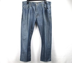 Levi&#39;s 527 Low Boot Cut Jeans Men&#39;s 36 W x 32 L Blue Denim Pants - £23.36 GBP