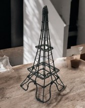 Wire Eiffel Tower Sculpture Paris France Vintage Inspired Decorative Art Piece - $13.89