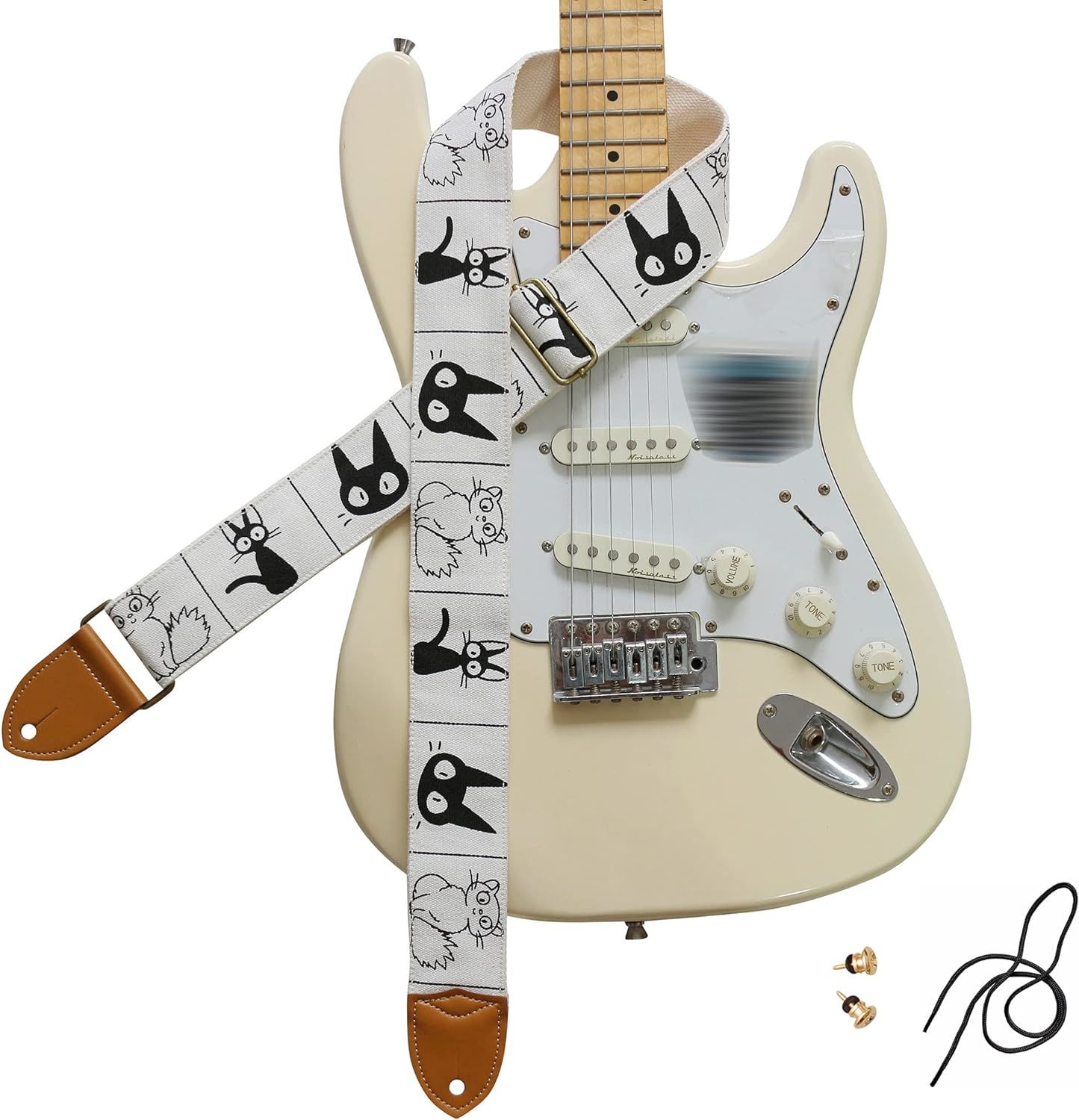 Music First Original Design, 2 Inch Width (5Cm), Cute Comic Cat Soft, Co... - $37.92