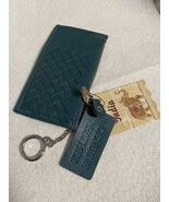 Leather Green Credit Card CARD CASE  SLIM HOLDER - $17.97