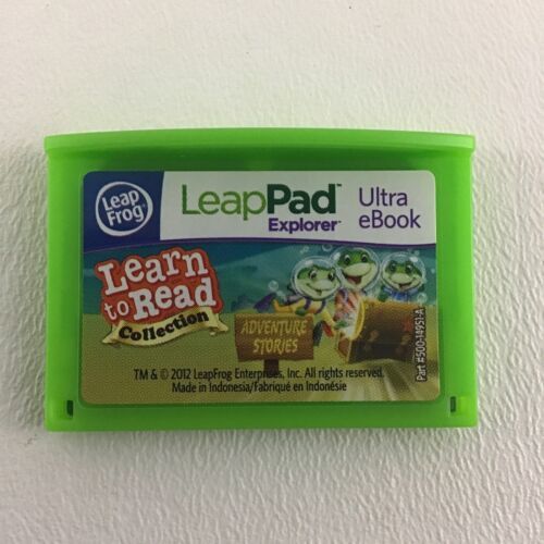 Leap Frog Leap Pad Explorer eBook Cartridge Learn To Read Collection Adventure - $14.11
