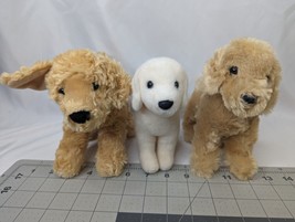 Douglas Dog Lot of 3 Puppy 6 to 7 Inch Stuffed Animal Toy - $29.95