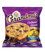Grandma&#39;s Oatmeal Raisin Cookie - 2 Cookies / Pack (33 Total Packs / 66 ... - £27.35 GBP