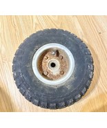 Unbranded Hand Trucks Wagon Wheel 4.10/3.50-4 Flat Tire 5/8 Bearings - $20.00