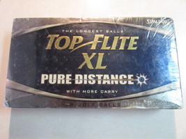 SPALDING TOP FLITE XL PURE DISTANCE WITH MORE CARRY 18 GOLF BALLS SEALED... - $15.83