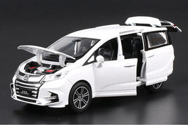 New Honda Odyssey MPV 1:32 Metal Diecast Model Car Toy Collection Sound & Light - £30.66 GBP