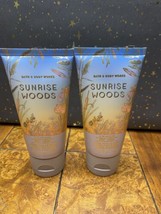 Bath & Body Works Sunrise Woods Body Cream 2.5 Oz X 2 Lot - £15.94 GBP
