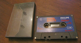 Mc Musicassetta Cassetta C Audio C90 90 Vintage Philips Studio Quality Cassette - £19.31 GBP