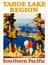 7690.Vintage design Poster.Home room office decor.Tahoe Lake Region Travel art. - £12.71 GBP+