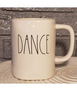 Rae Dunn &quot;DANCE&quot; Ivory Colored Ceramic Coffee Mug Artisan Collection 20 oz. - £8.59 GBP