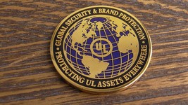 UL Global Security &amp; Brand Protection Challenge Coin #225W - £19.32 GBP
