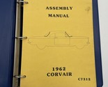 1962 Corvair Assembly Manual In Binder C7312 Chevrolet Chevy - £18.94 GBP