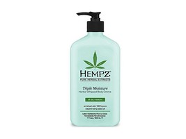 Supre Hempz Triple Moisture Whipped Body Creme 17oz - £34.35 GBP