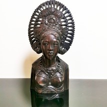 Vintage Balinese Indonesian Hardwood Goddess of Fertility Dewi Sri Klungkung - £74.28 GBP