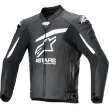 ALPINESTARS GP Plus R v4 Airflow Leather Jacket - Black/White - US 44 / EU 54 31 - £413.85 GBP