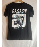 Vintage Naruto Men Tshirt Black Kakashi Graphic Small - £12.60 GBP