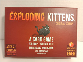 Exploding Kittens Card Game Ages 7 &amp; up 2-5 Players - £7.06 GBP