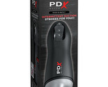 PDX Elite Suck-O-Matic Vibrating Stroker - Frosted/Black - $145.52