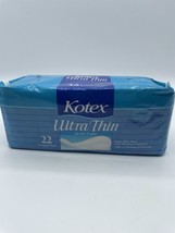 Vintage 1986 Kotex Ultra Thin Maxi Pads 22 Count Wrapped Pads New Bs245 - £31.29 GBP