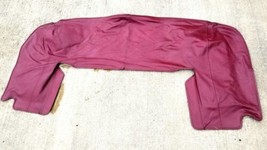 1990-1993 Ford Mustang Convertible GT LX MAROON Fox body Top Boot Cover has HOLE - $173.19