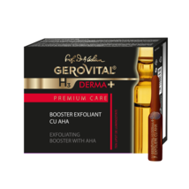 Gerovital exfoliant with AHA H3 Derma+ Premium Care, 4 ampoules - £31.47 GBP