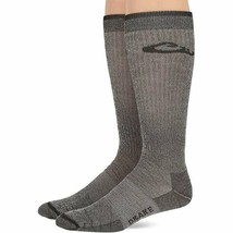 2 Pair Drake Mens 70% Merino Wool Insulated Thermal Outdoor Work Boot Socks - $23.99