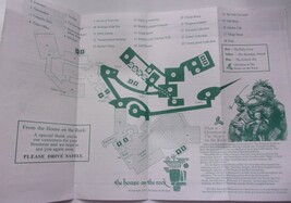 Vintage The House On The Rock Brochure Map 1997 - €2,61 EUR