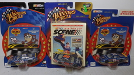 Winner&#39;s Circle 1:64 Lot of 3. New unopened Harvick, Jarrett - £17.20 GBP