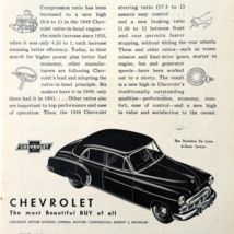 1949 Chevrolet Styleline Door Sedan Advertisement Automobilia Antique DW... - $19.99