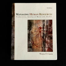 Managing Human Resources 7th Edition By Wayne Cascio - Hardcover - £25.18 GBP