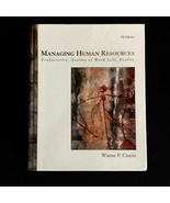 Managing Human Resources 7th Edition By Wayne Cascio - Hardcover - £25.44 GBP