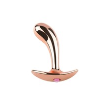 Gold Metal Anal Plug With Jewel Base Sex Masturbator For Men Women Sm Ad... - $32.99