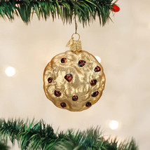 Old World Christmas Chocolate Chip Cookie Glass Christmas Ornament 32143 - £7.89 GBP