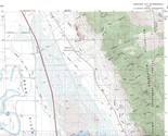 Brigham City Quadrangle Utah 1988 USGS Topo Map 7.5 Minute Topographic - $23.99