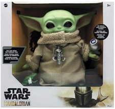 Star Wars - The Mandalorian CHILD YODA 12&quot; Tall w 4 accessories Boxed Set - $49.45