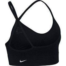 Nike Womens Seamless Light Sports Bra, X-Small, Black - $48.51