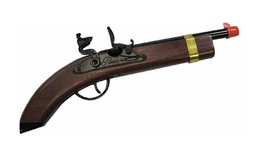 Kentucky Flintlock Pistol  Toy Replica Cap Gun Shoots Caps Western Prop - £17.33 GBP