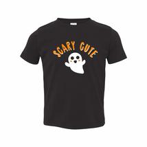 Scary Cute - Funny Adorable Halloween Ghost Toddler T Shirt - 2T - Black - £19.17 GBP