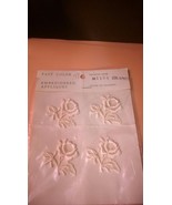 Franken Trimming Co. Inc. Rose Sew-on Embroidered Appliques- NEW - $2.60