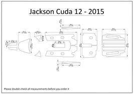 2015 Jackson Cuda 12 Kayak Boat EVA Foam Deck Floor Pad Flooring - £159.87 GBP
