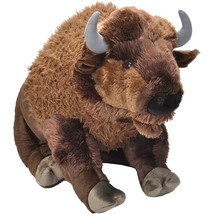 WILD REPUBLIC Jumbo Bison Plush, Giant Stuffed Animal, Plush Toy, Gifts for Kids - £86.98 GBP