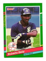 1991 Donruss #538 Roberto Kelly New York Yankees - £1.07 GBP