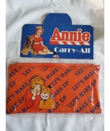 Little Orphan Annie Film Carry All Zip Makeup Bag NOS Vintage - £19.34 GBP