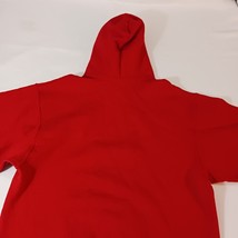 Jerzees NuBlend CMHS SOCCER Men's L Cotton Blend Red Hoodie Pullover Sweatshirt image 12