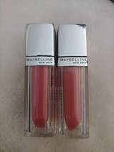 2 PACK Maybelline Color Sensational Elixir Lip Gloss - 100 Petal Plush, Sealed - £3.90 GBP