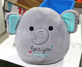 Kellytoy Tonsi the Elephant 8&quot; Squishmallow RARE Hard to Find - £19.42 GBP